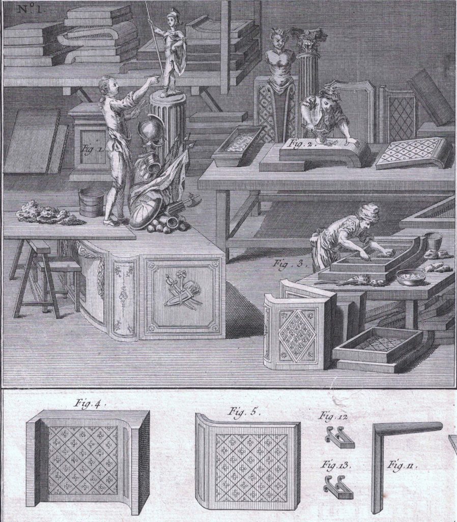 Werkstatt eines Ofenbauers